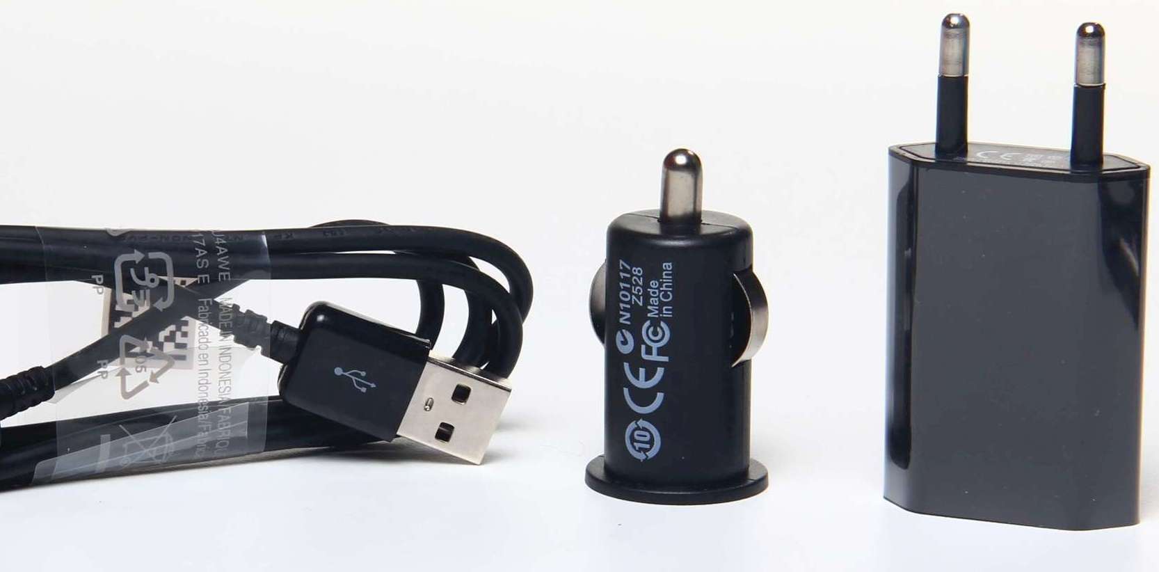3 in 1 Charging Kit for Celkon A43 with Wall Charger, Car Charger & USB Data Cable