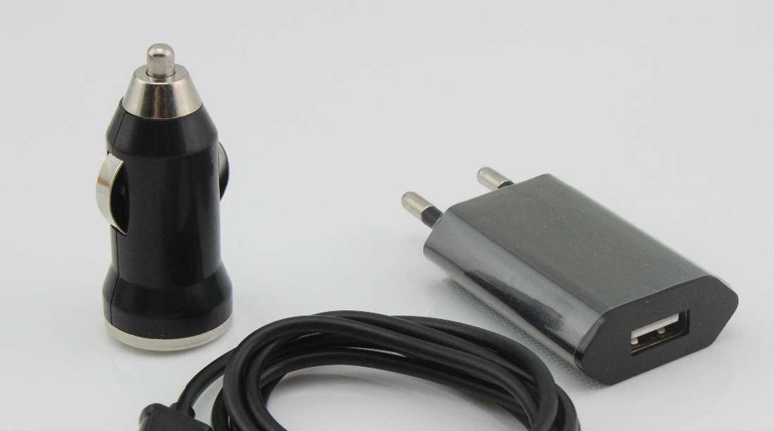 3 in 1 Charging Kit for Celkon C7060 with Wall Charger, Car Charger & USB Data Cable
