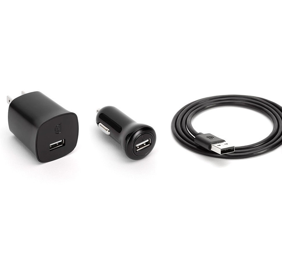3 in 1 Charging Kit for HTC Wildfire with Wall Charger, Car Charger & USB Data Cable
