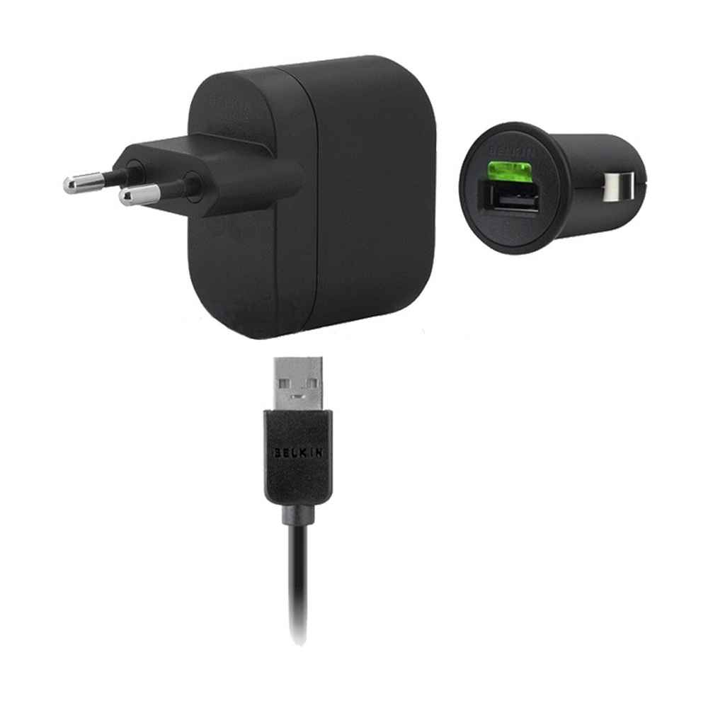 3 in 1 Charging Kit for Micromax Bolt A40 with Wall Charger, Car Charger & USB Data Cable