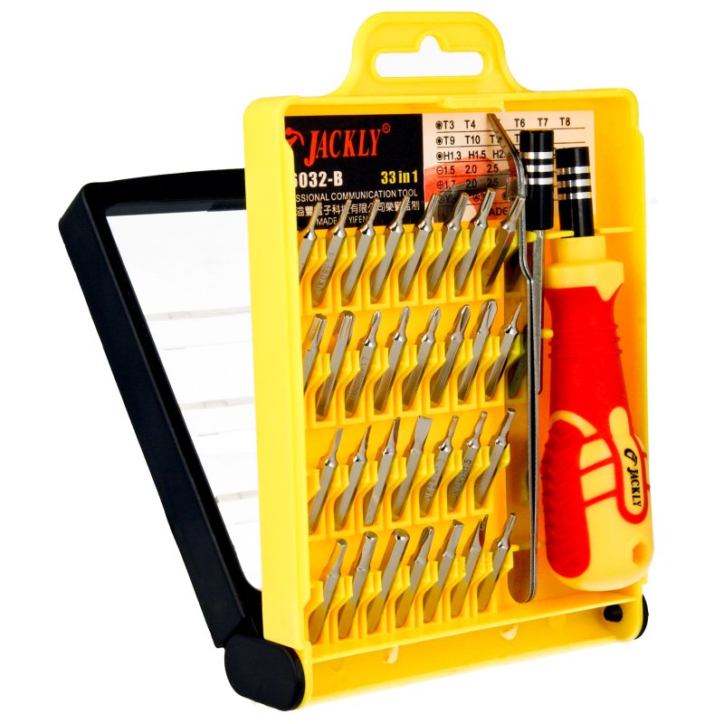 32 Pieces Screw Driver Set for Lava Yuva 3 - Magnetic Repair Tool Kit