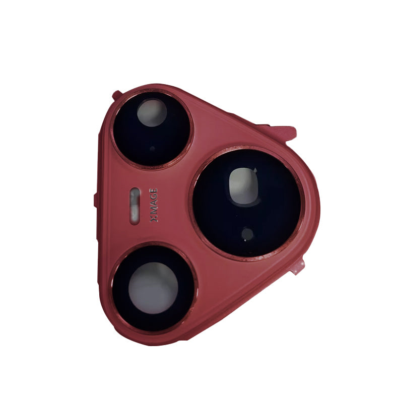 Camera Lens Glass with Frame for Huawei Pura 80 Pro Red
