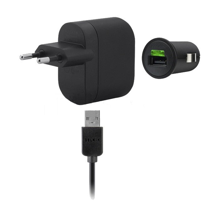 3 in 1 Charging Kit for Huawei Y7 2019 with Wall Charger, Car Charger & USB Data Cable
