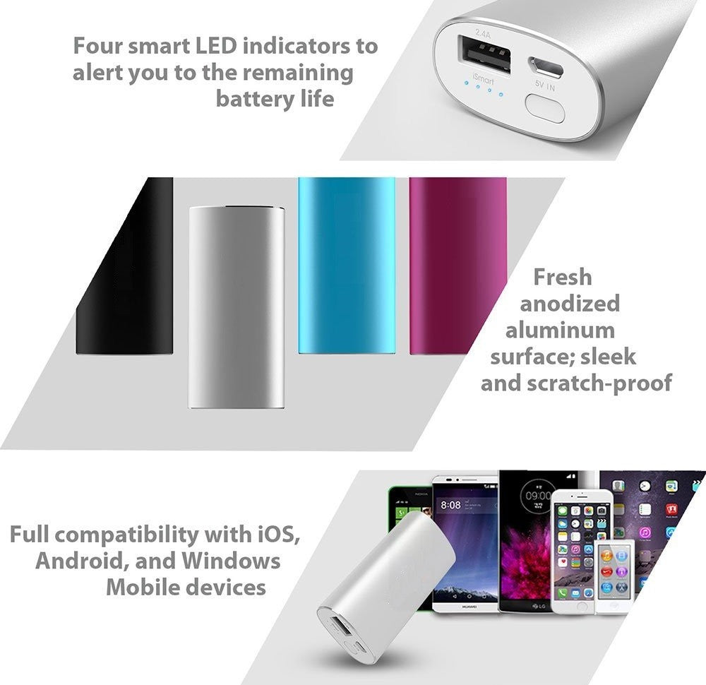 5200mAh Power Bank Portable Charger For Celkon A220