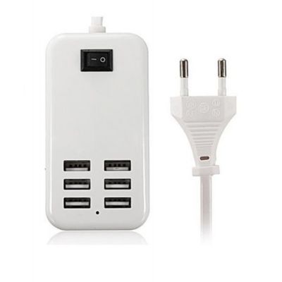 6 Port Multi USB HighQ Fast Charger for HTC Desire