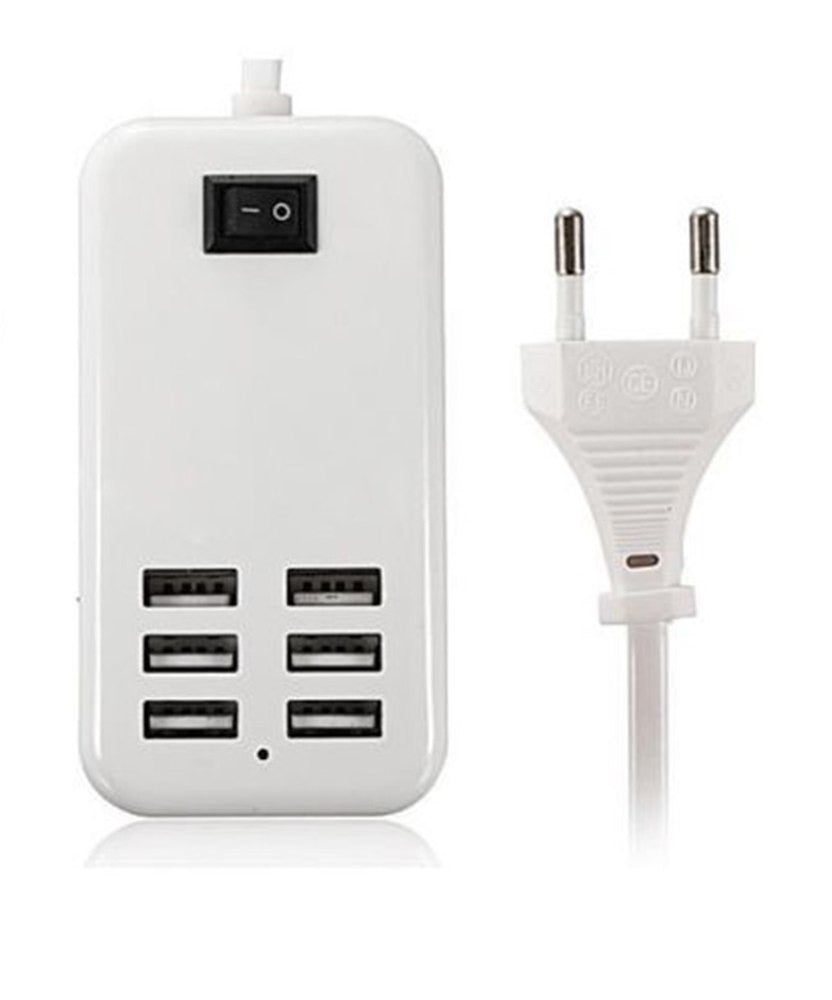 6 Port Multi USB HighQ Fast Charger for Huawei Honor 8 Pro