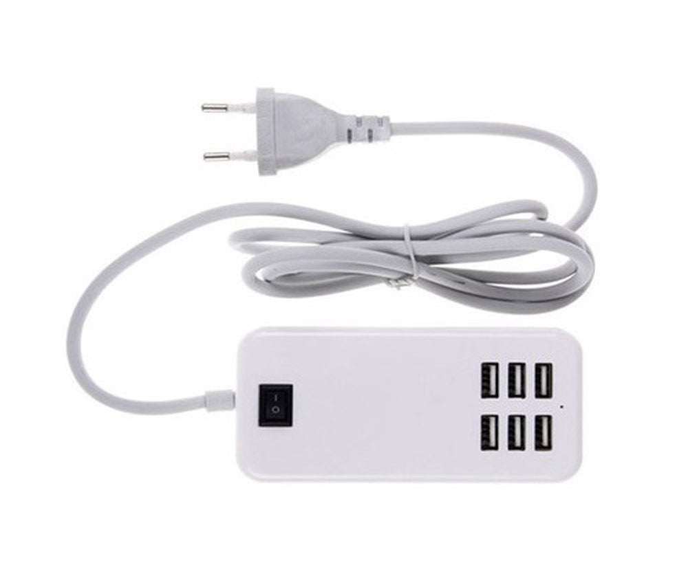 6 Port Multi USB HighQ Fast Charger for Huawei Honor View 10