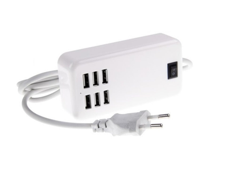 6 Port Multi USB HighQ Fast Charger for Lenovo Vibe K5