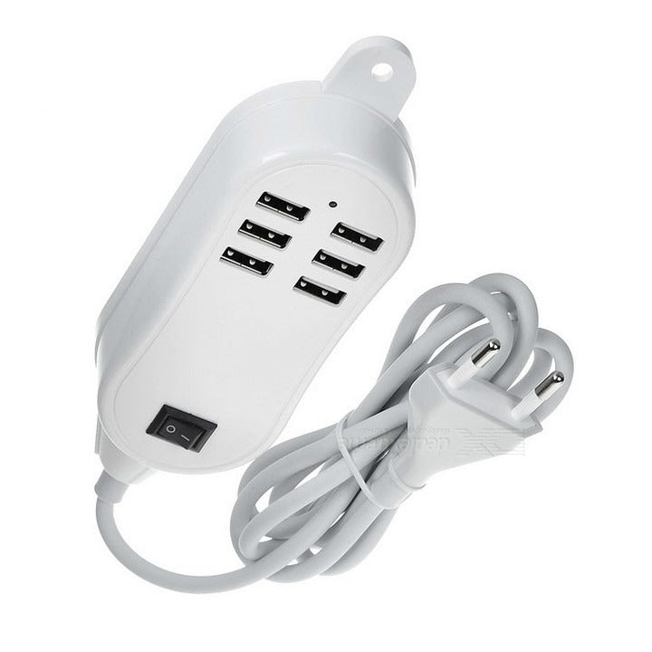 6 Port Multi USB HighQ Fast Charger for LG G8s ThinQ