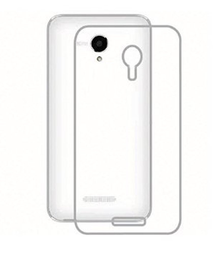Transparent Back Case for Micromax Hue 2