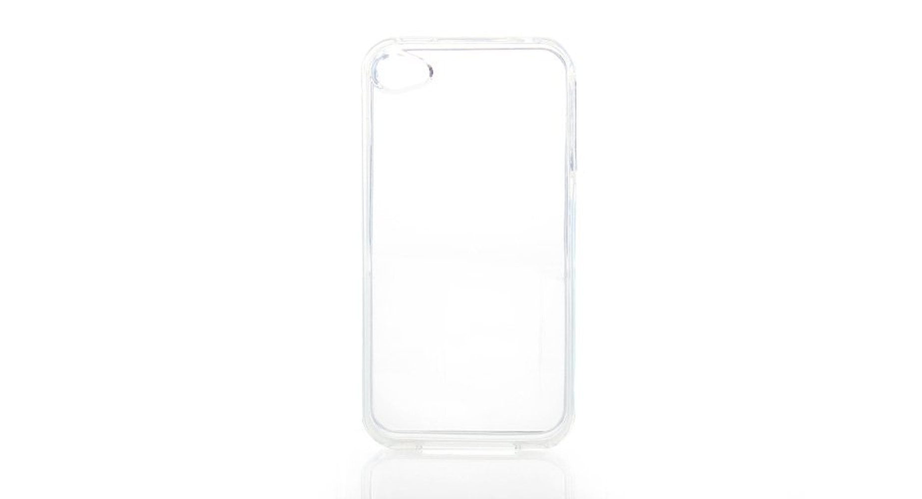 Transparent Back Case for Spice Flo M-5918