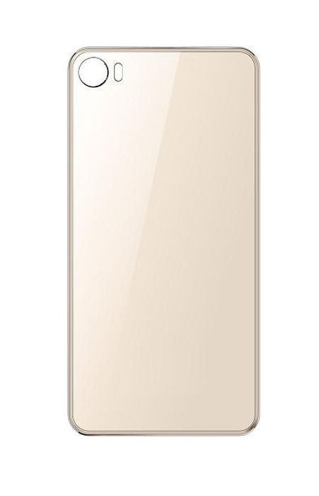 Back Panel Cover for Intex Aqua Glam - Golden