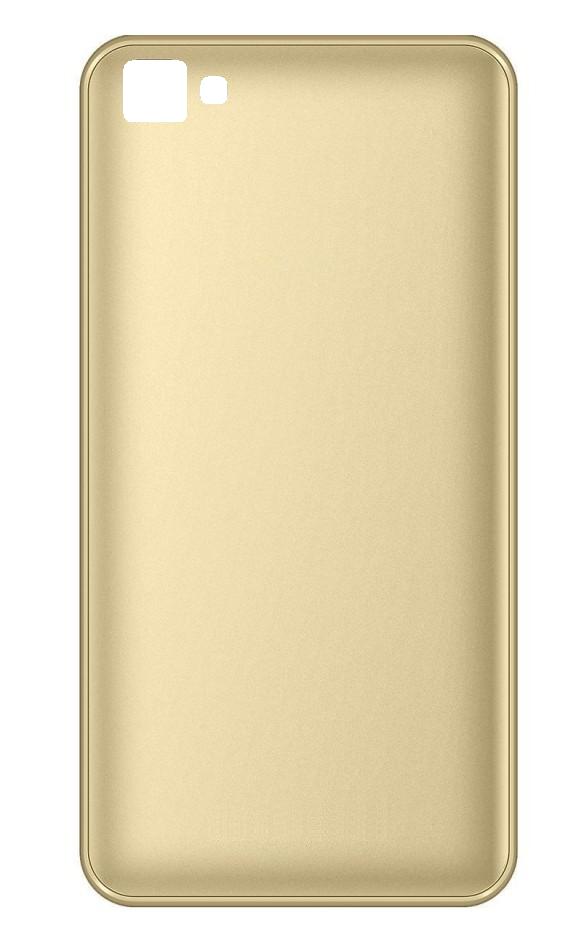 Back Panel Cover for Intex Aqua S1 - Champagne