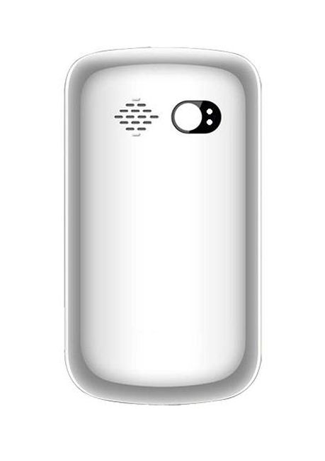 Back Panel Cover for Karbonn KT83 Silver Touch