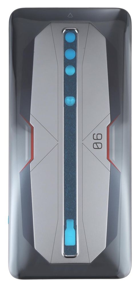 Back Panel Cover for ZTE Nubia Red Magic 6 Pro - Silver