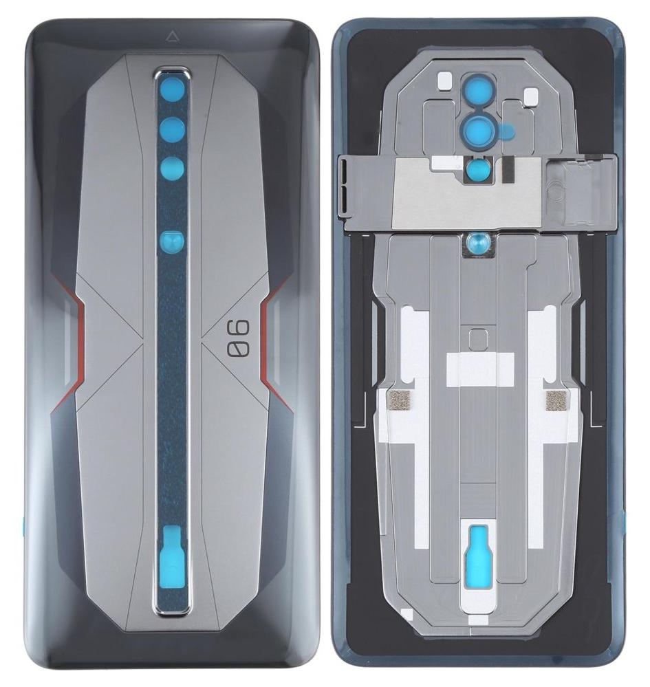 Back Panel Cover for ZTE Nubia Red Magic 6 Pro - Silver