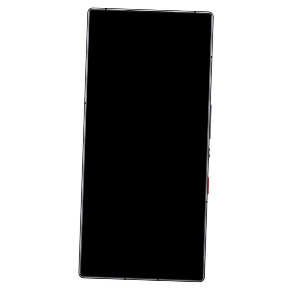 Camera Lens Glass with Frame for ZTE Nubia Red Magic 9 Pro Plus Black