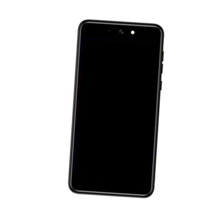 Camera Lens Glass with Frame for BLU Grand M2 2018 Black