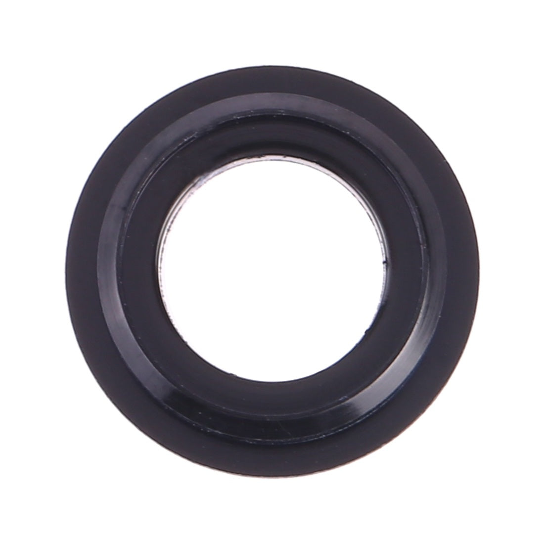 Camera Lens Glass with Frame for Oppo F7 Black