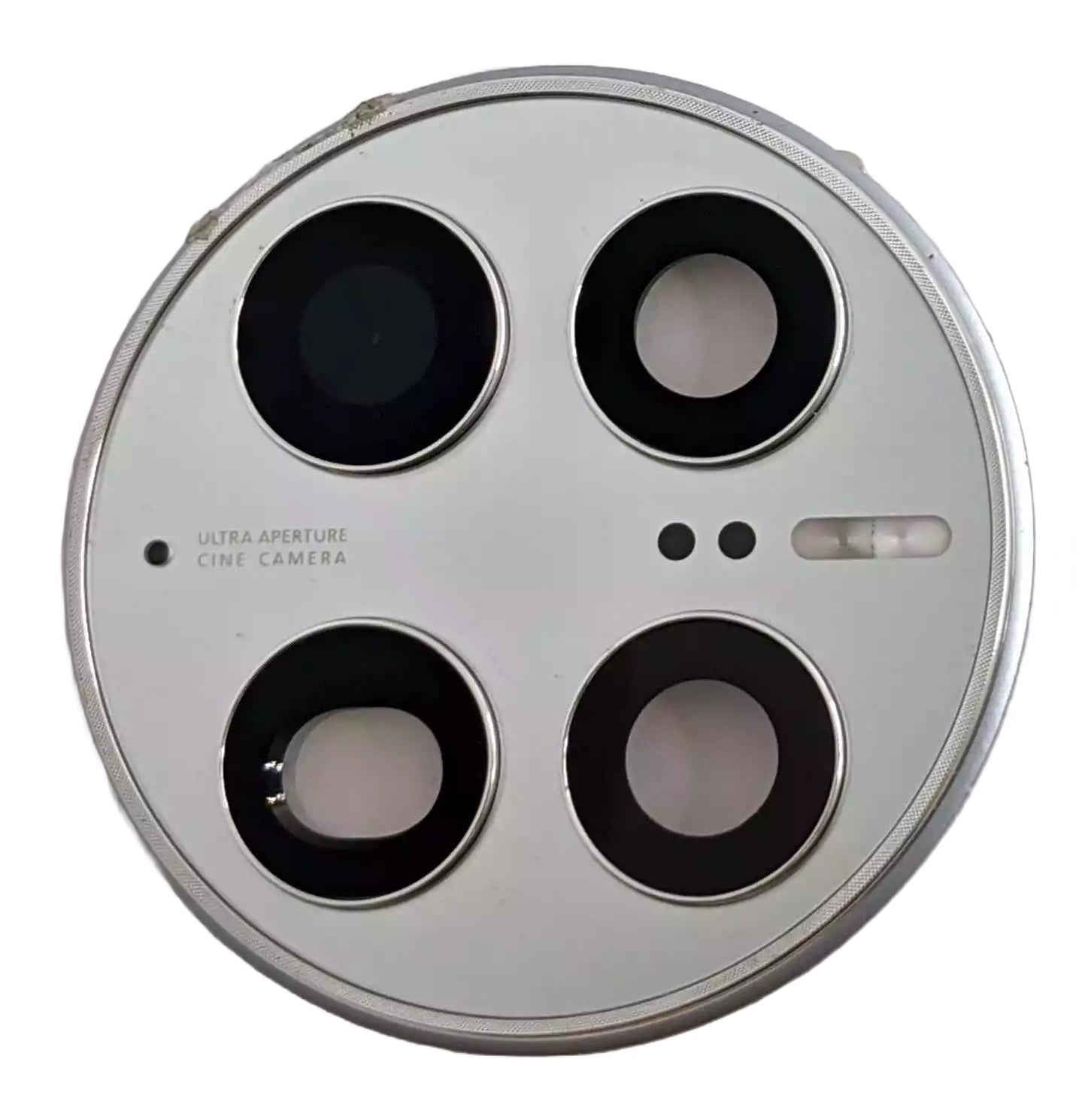 Camera Lens Glass with Frame for Huawei Mate 50 Pro Silver
