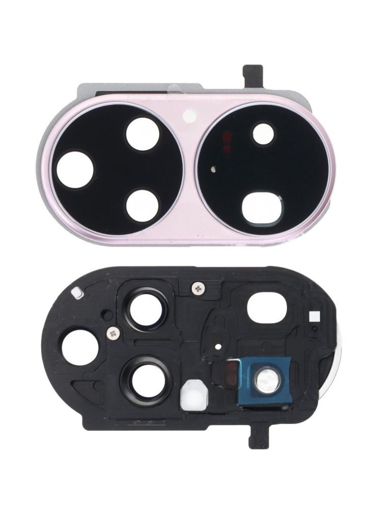 Camera Lens Glass with Frame for Huawei P50 Pro Pink