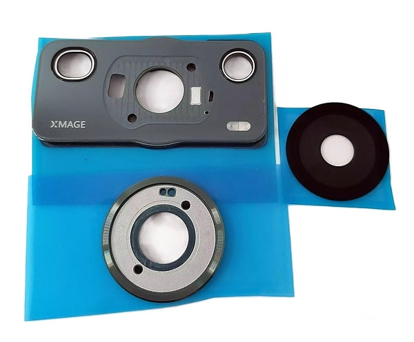 Camera Lens Glass with Frame for Huawei P60 Pro Green