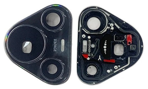 Camera Lens Glass with Frame for Huawei Pura 70 Black