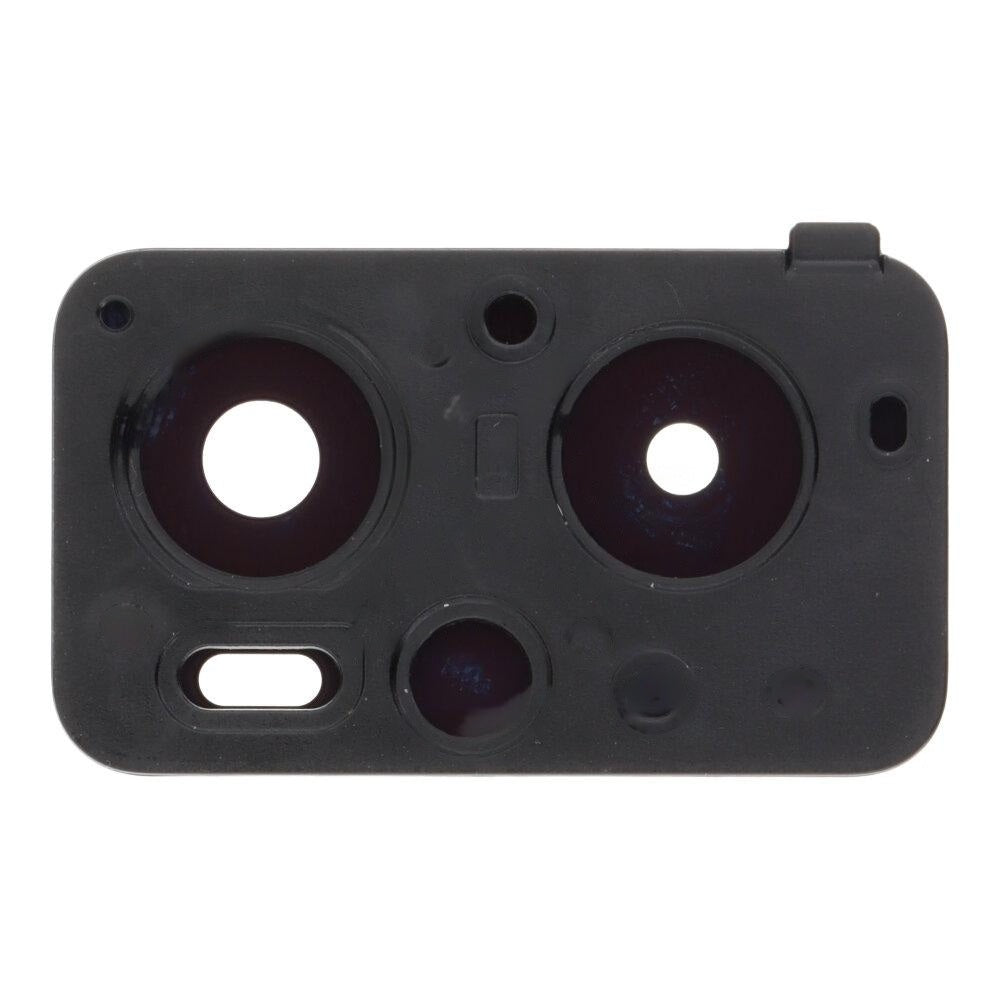 Camera Lens Glass with Frame for Oppo A76 Blue