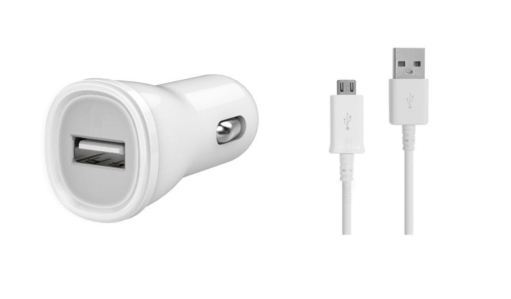 Car Charger for Celkon A40 with USB Cable