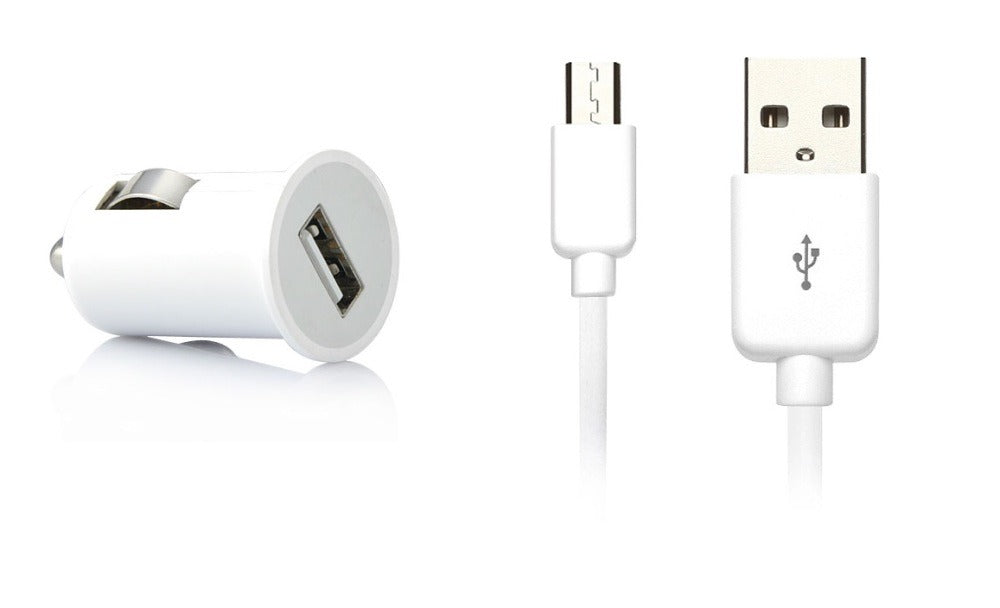 Car Charger for HTC One M9e with USB Cable