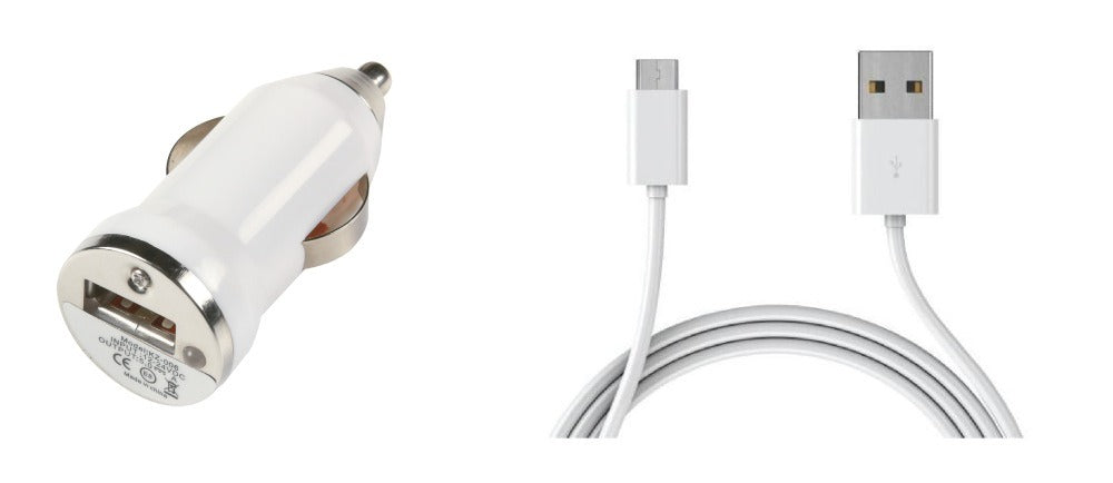 Car Charger for Micromax Canvas LapTab with USB Cable