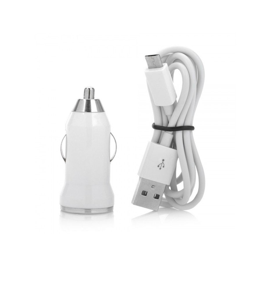 Car Charger for Spice M-6100 with USB Cable