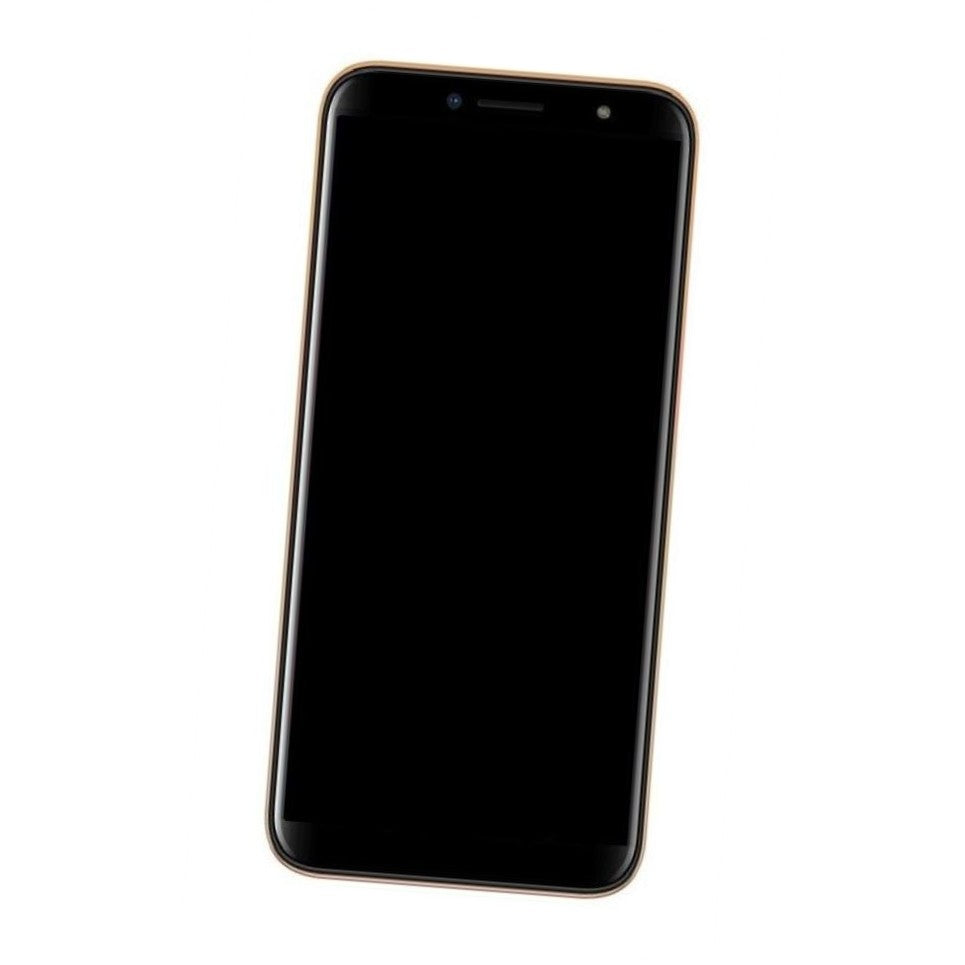 Camera Lens Glass with Frame for BLU J6 White