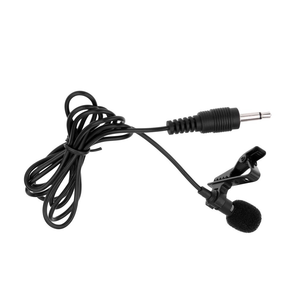 Collar Clip On Microphone for HTC Desire - Professional Condenser Noise Cancelling Mic