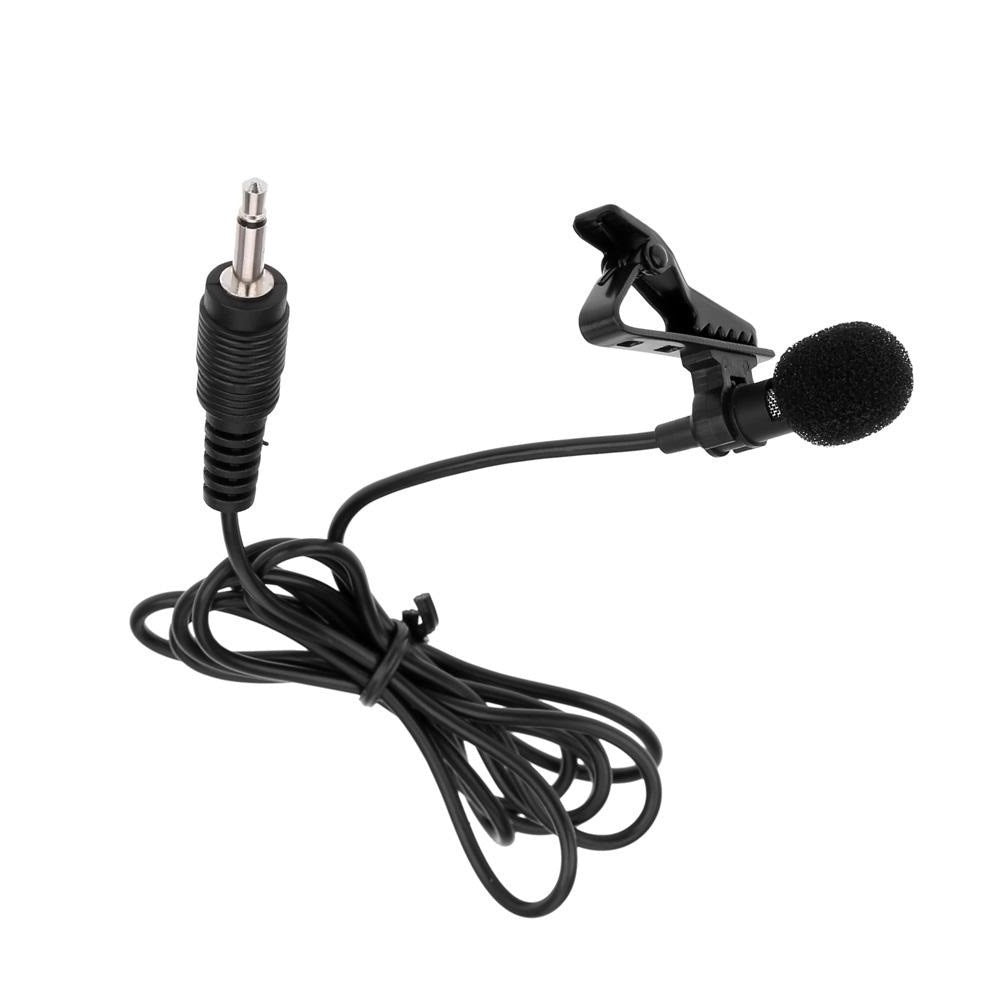 Collar Clip On Microphone for HTC U Play - Professional Condenser Noise Cancelling Mic