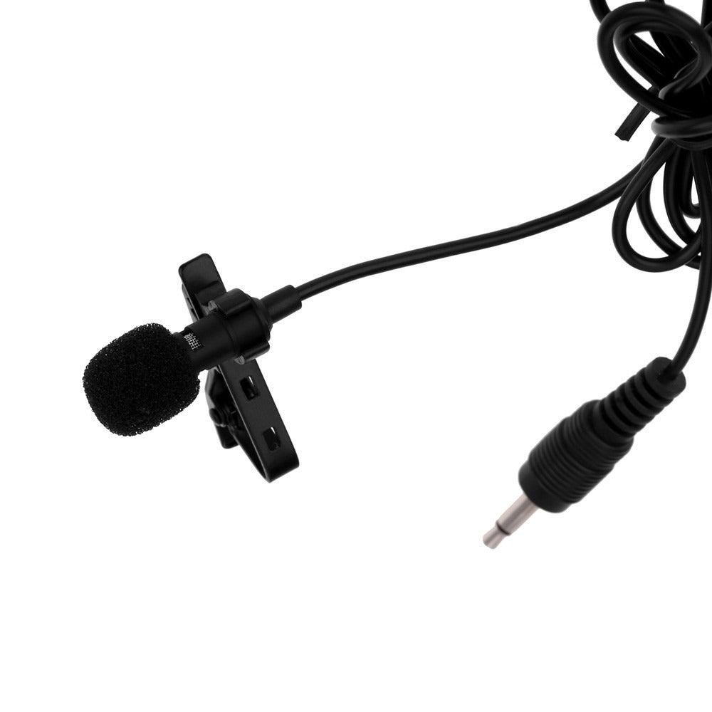 Collar Clip On Microphone for Lenovo Tab Plus - Professional Condenser Noise Cancelling Mic