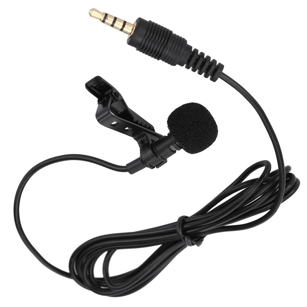 Collar Clip On Microphone for LG Folder 2 - Professional Condenser Noise Cancelling Mic