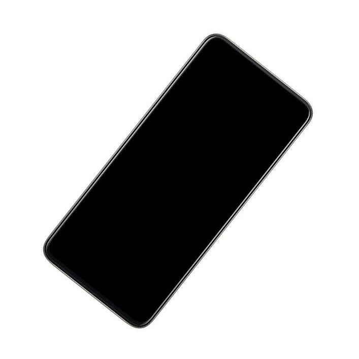 Camera Lens Glass with Frame for Oppo Reno2 F Black