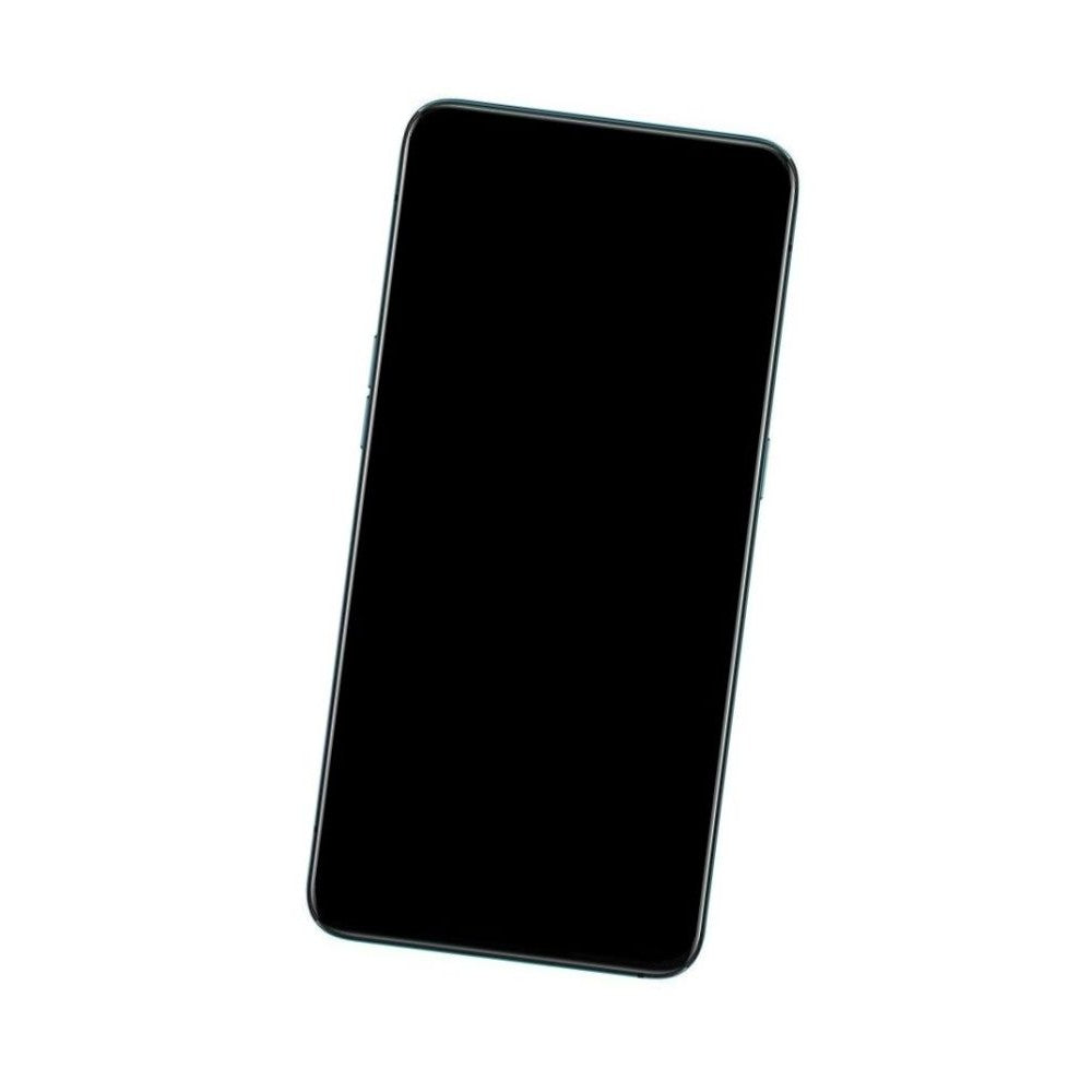 Camera Lens Glass with Frame for Oppo Reno 10x Zoom Black