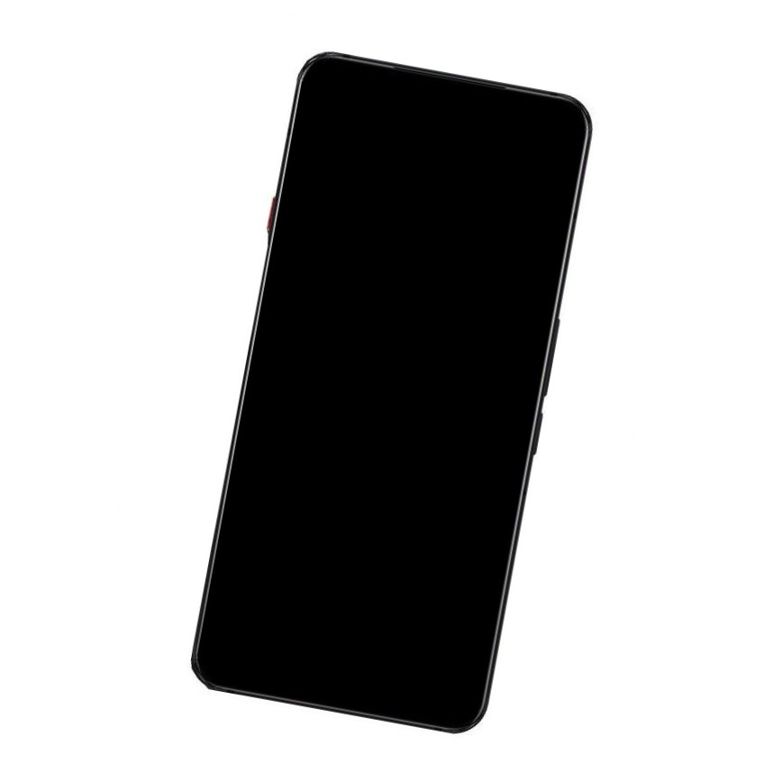 Camera Lens Glass with Frame for ZTE Nubia Red Magic 7 Pro Black