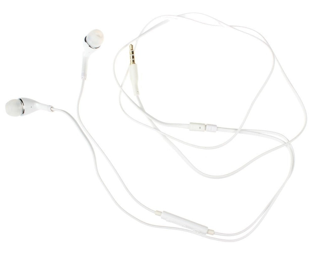 Earphone for Celkon Campus Buddy A404 - Handsfree, In-Ear Headphone, White