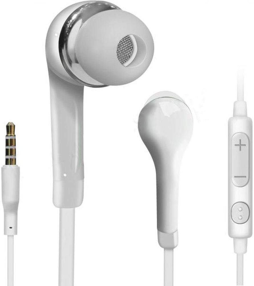 Earphone for IBall Q800 3G - Handsfree, In-Ear Headphone, White