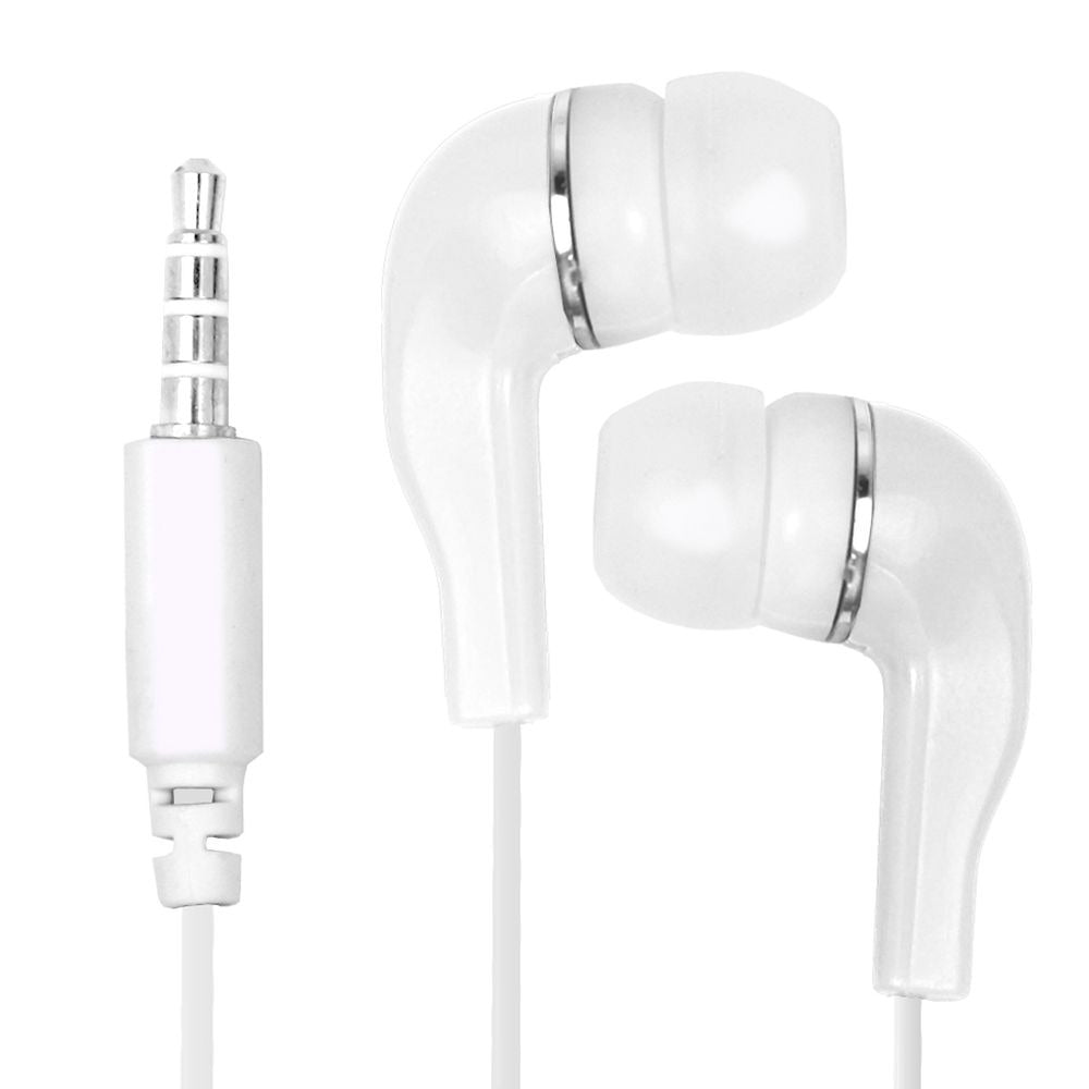 Earphone for Intex Cloud 4G Star - Handsfree, In-Ear Headphone, White