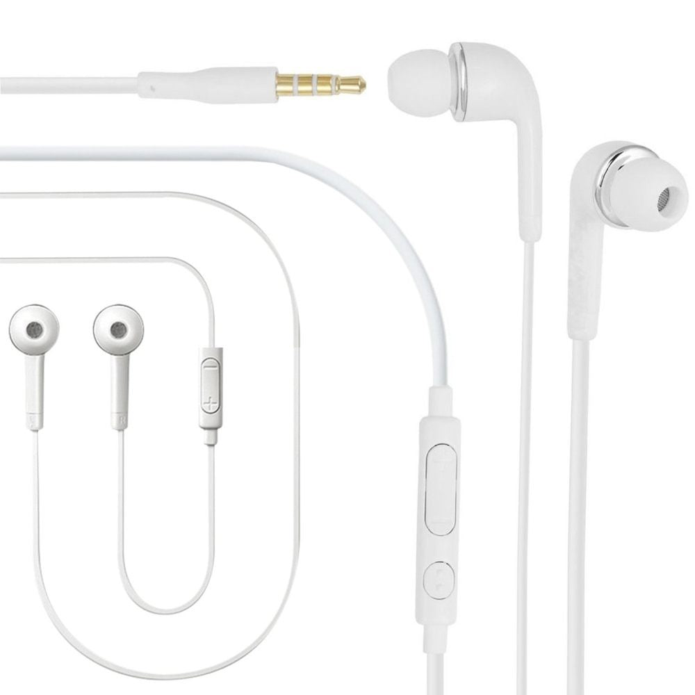 Earphone for BLU J6 - Handsfree, In-Ear Headphone, White