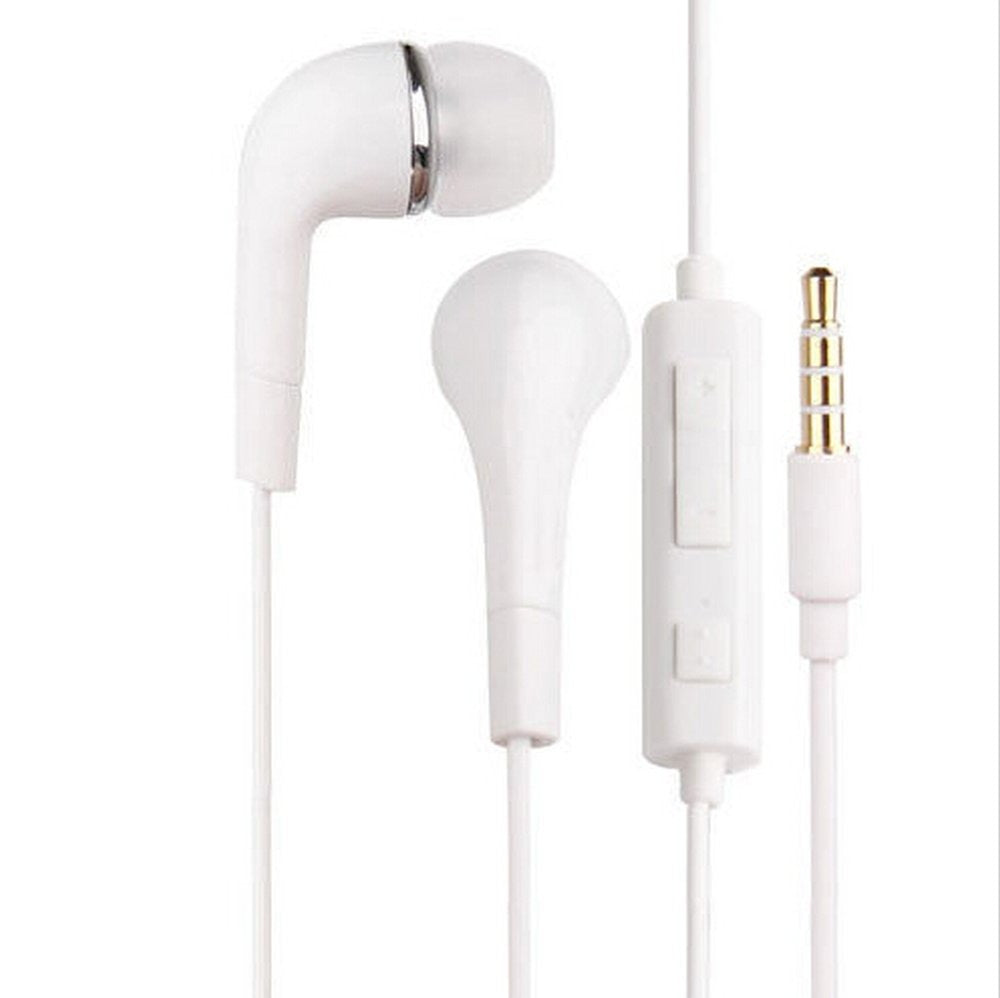 Earphone for HTC Wildfire E6 - Handsfree, In-Ear Headphone, White