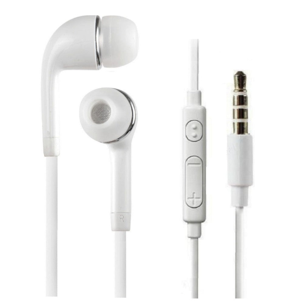 Earphone for Huawei Honor View 10 - Handsfree, In-Ear Headphone, White