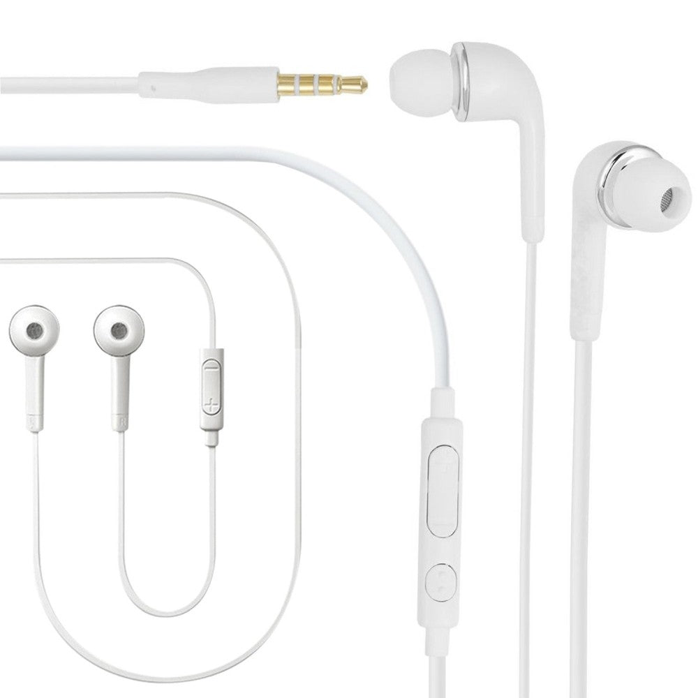 Earphone for Lenovo K8 Plus - Handsfree, In-Ear Headphone, White