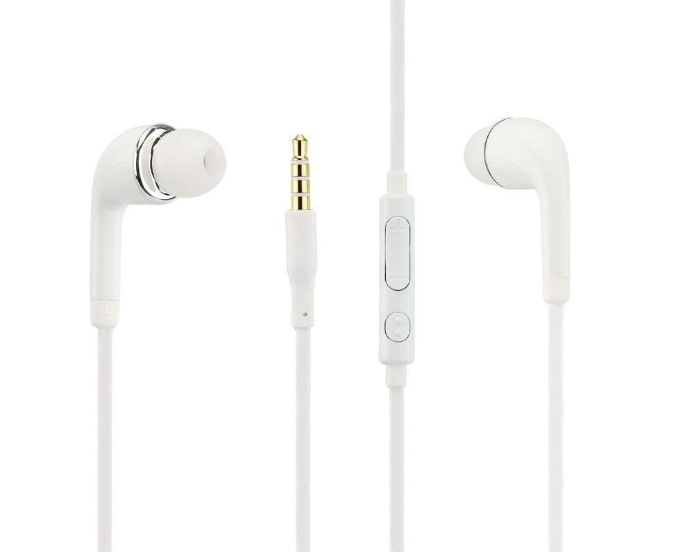 Earphone for Realme C21Y - Handsfree, In-Ear Headphone, White