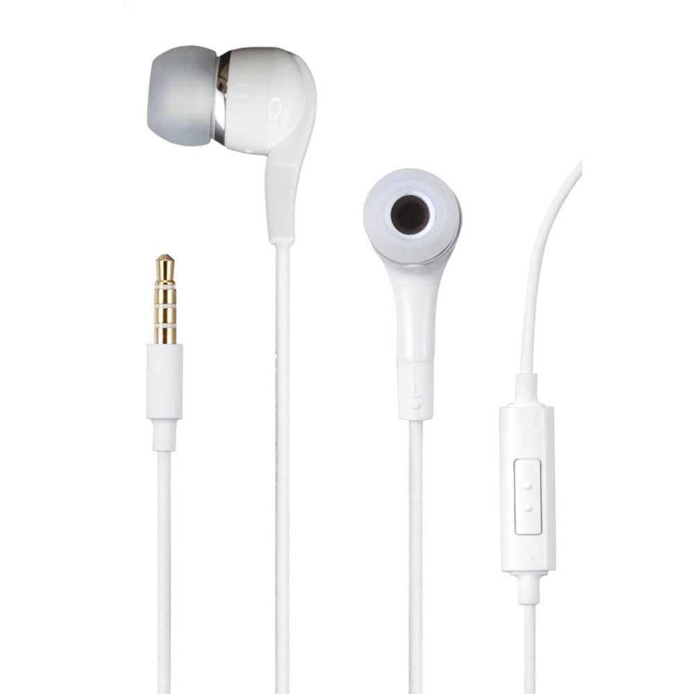 Earphone for Tecno Camon 20 Pro 5G - Handsfree, In-Ear Headphone, White