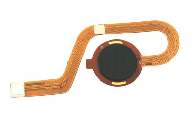 Fingerprint Sensor with Flex Cable for BLU Vivo XL4 Black